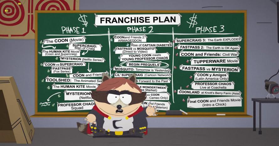 South Park: The Fractured but Whole franchise plan