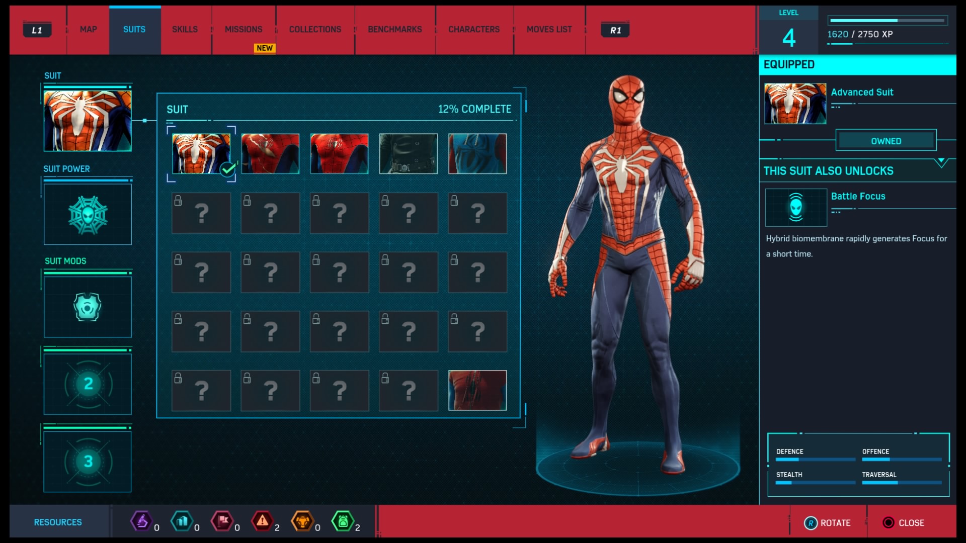 Marvel's Spider-Man suits