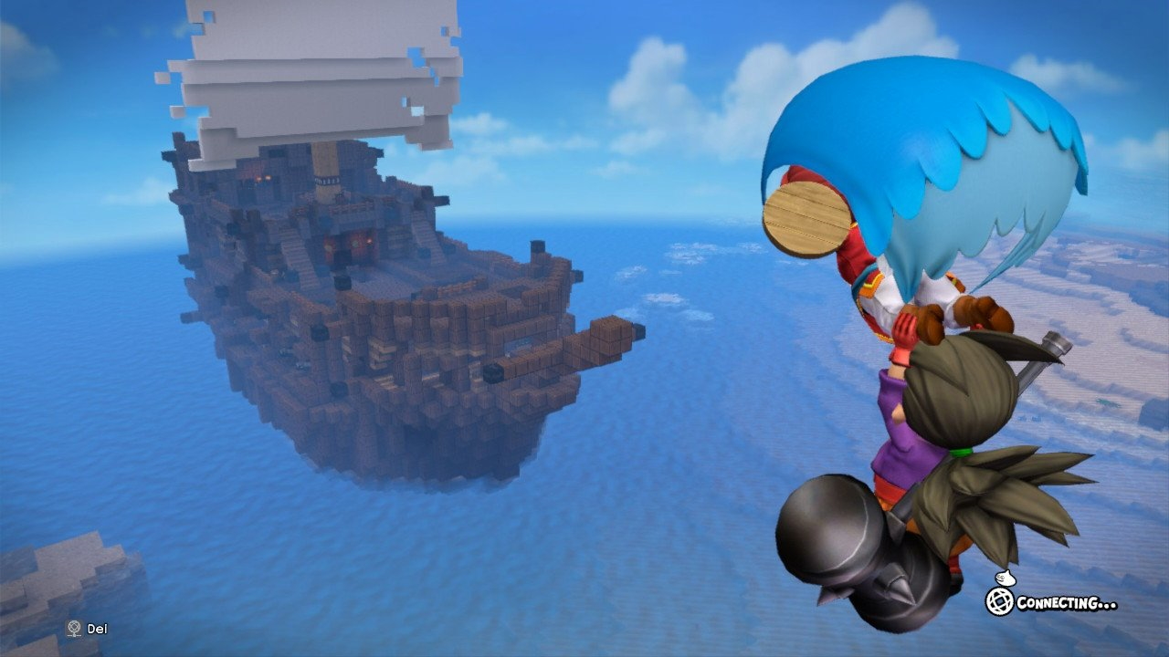 Dragon Quest Builders 2 Gliding off to Adventure