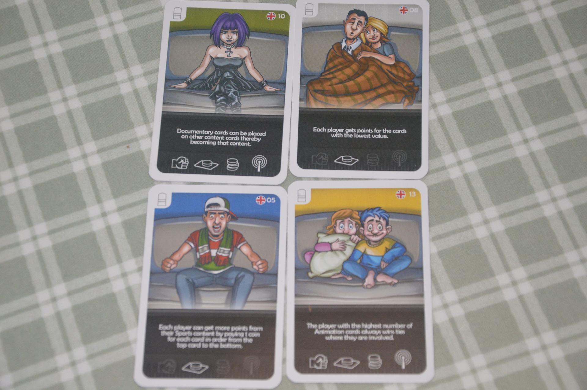 Streaming audience cards