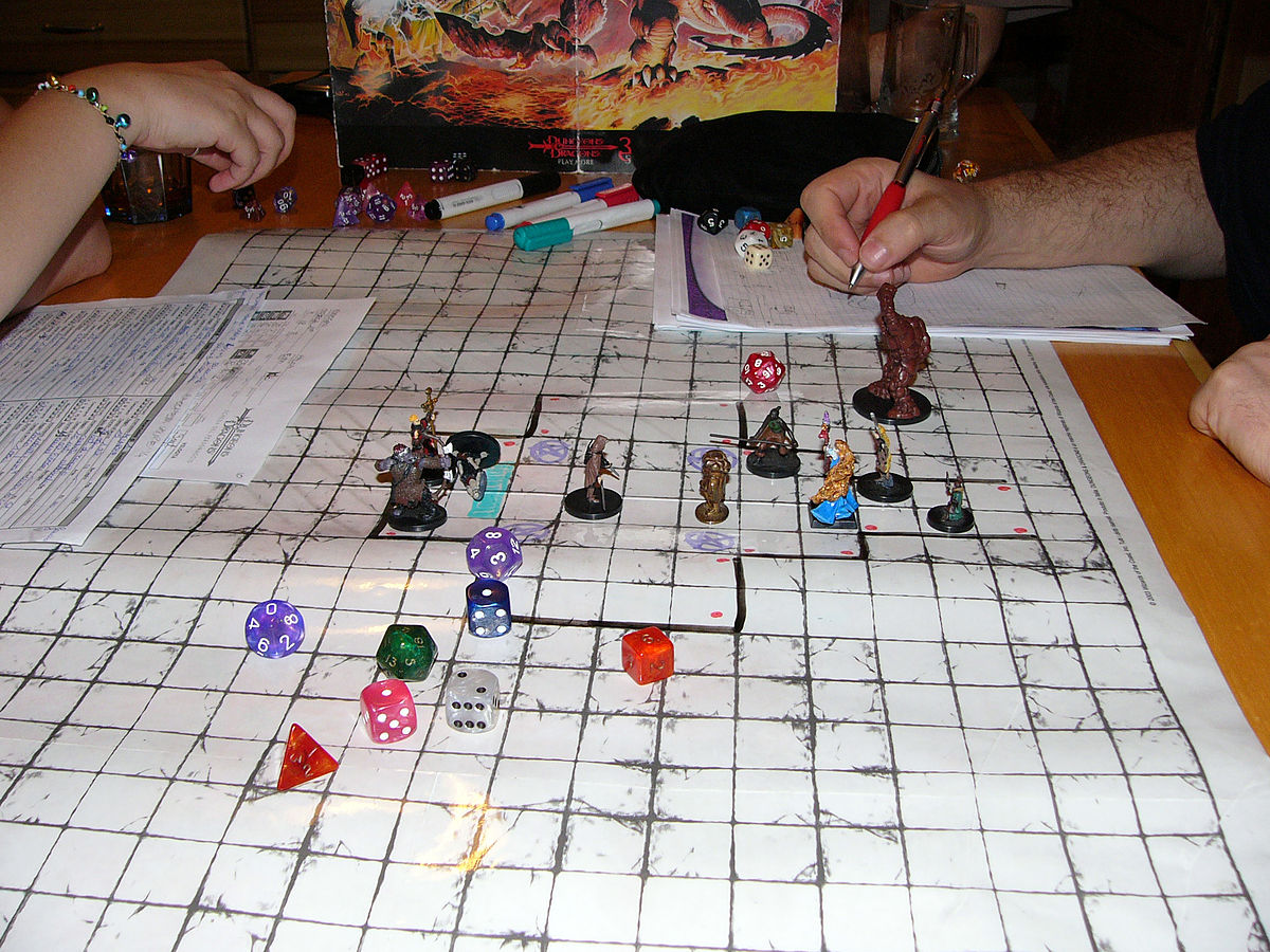 tabletop dungeons and dragons