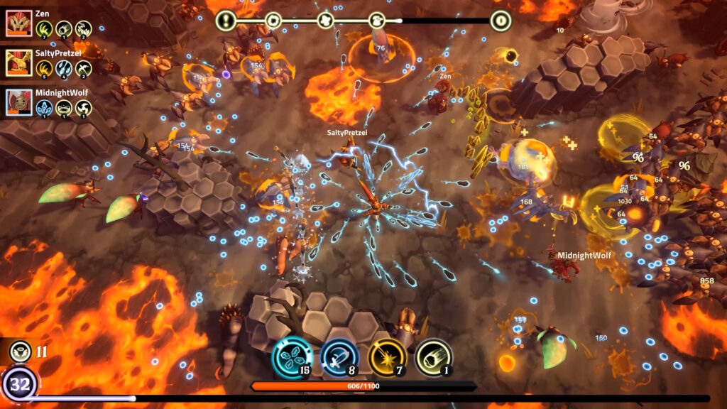 The Spell Brigade screenshot bullet hell
