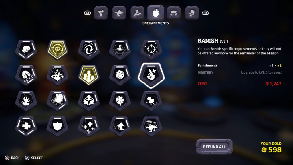 The Spell Brigade screenshot upgrades