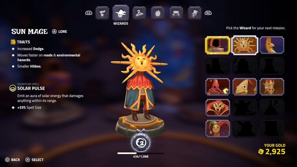 screenshot sun mage