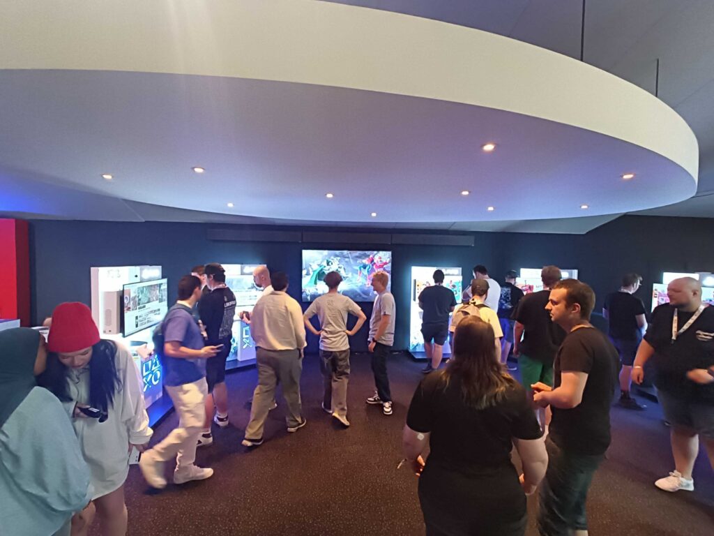 Marvel Tokon Event demo stations
