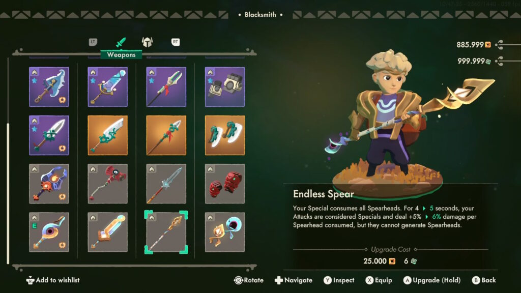Geekster review endless spear