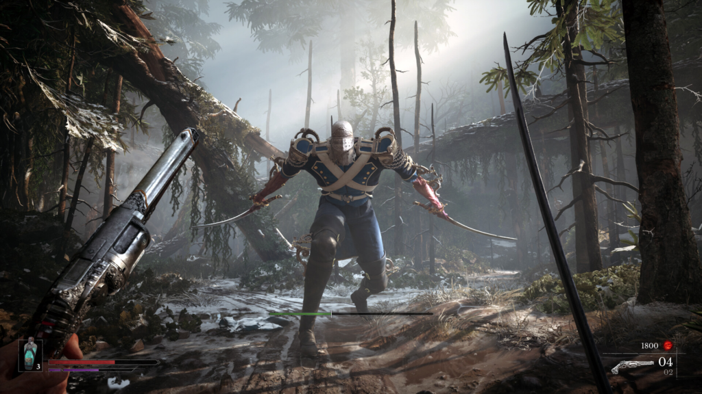 Bossfight screenshot Valor Mortis