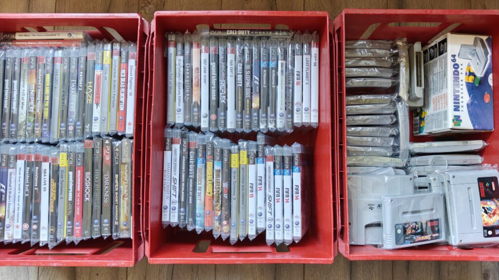 retrogames PS3, SNES, N64