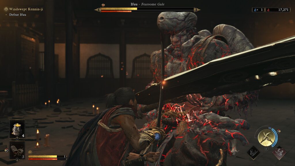 Onimusha: Way of the Sword boss