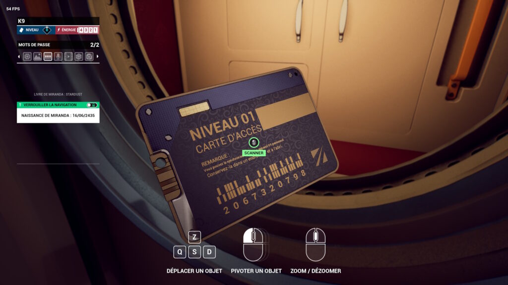 Rivage Geekster review acces card
