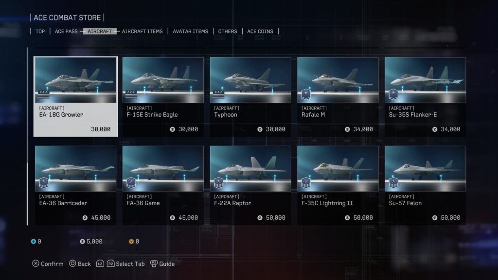 Ace Combat 8 Ace store