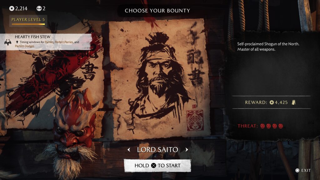 Ghost of Yōtei: Complete Edition bounties